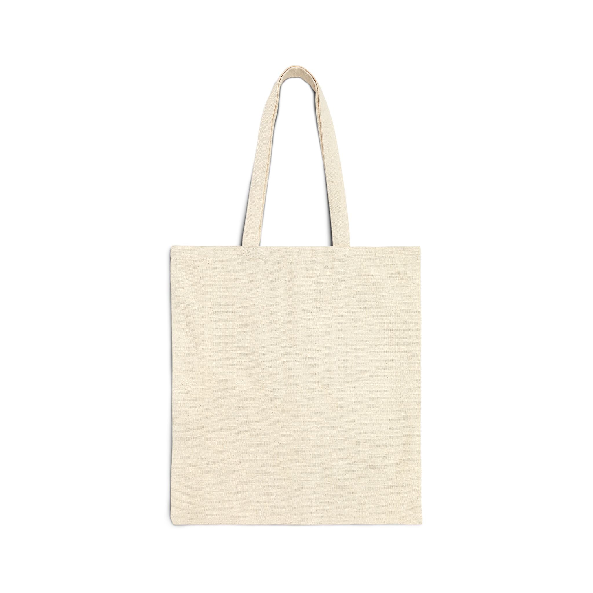 Tote Bag — "Gather Round Friends" Autumn Harvest Canvas Tote, Thanksgiving Picnic Market Bag